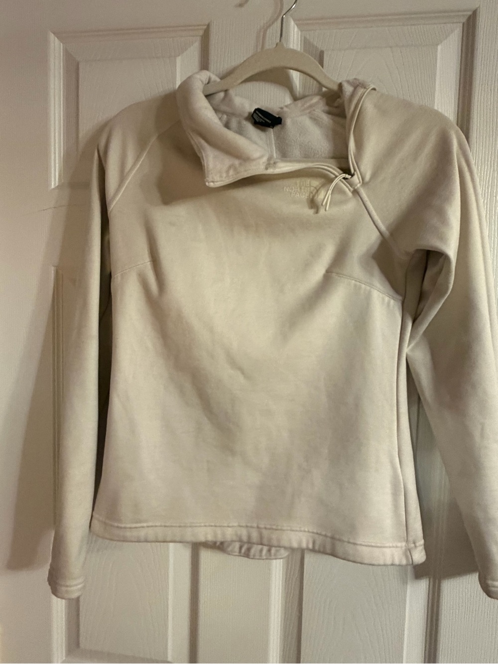 The North Face Women's Cream FleeceZip Pullover Size XS